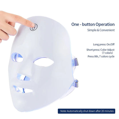 LED Glow Mask™ — Piel Radiante en 10 Minutos al Día