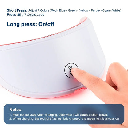 LED Glow Mask™ — Piel Radiante en 10 Minutos al Día