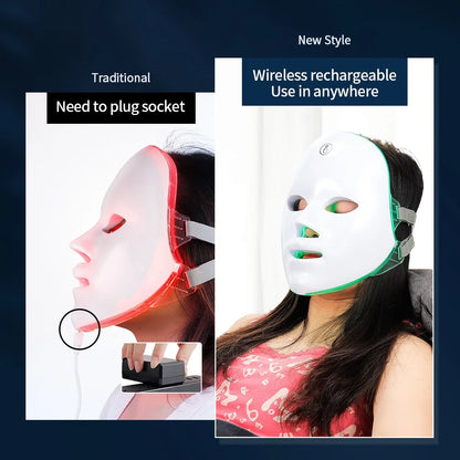LED Glow Mask™ — Piel Radiante en 10 Minutos al Día